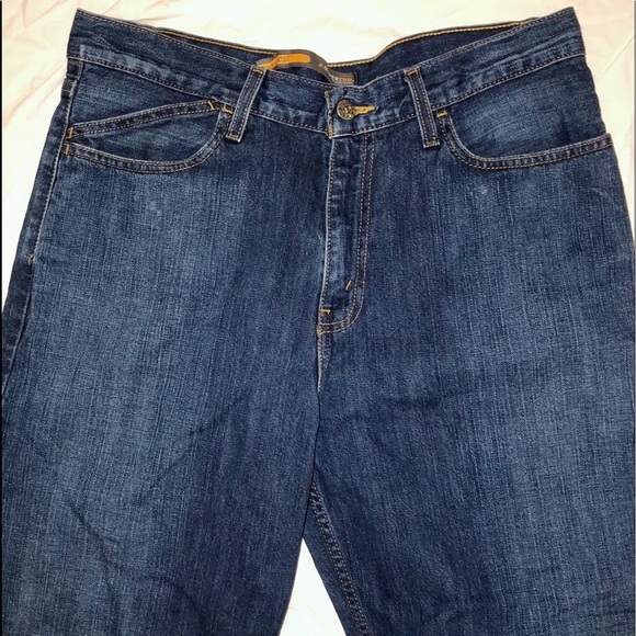 Men's Levi's Silver tap low and loose jeans dark wash - Picture 4 of 13